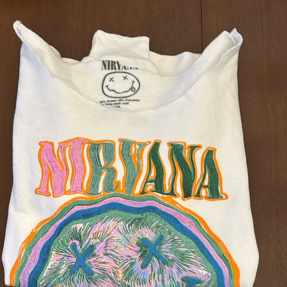 Nirvana Nevermind sweatshirt from Urban Outfitters